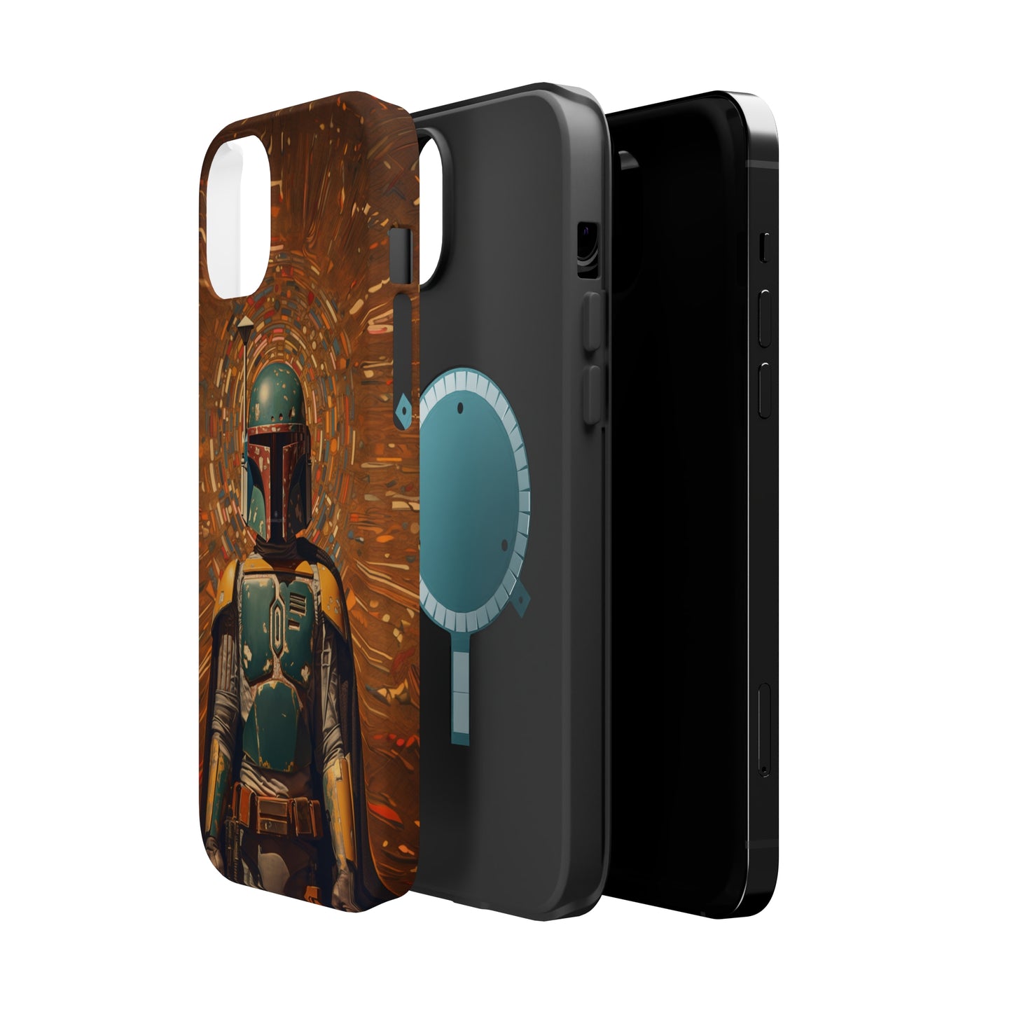 MagSafe Tough iPhone Case - Boba Fett Dadaism