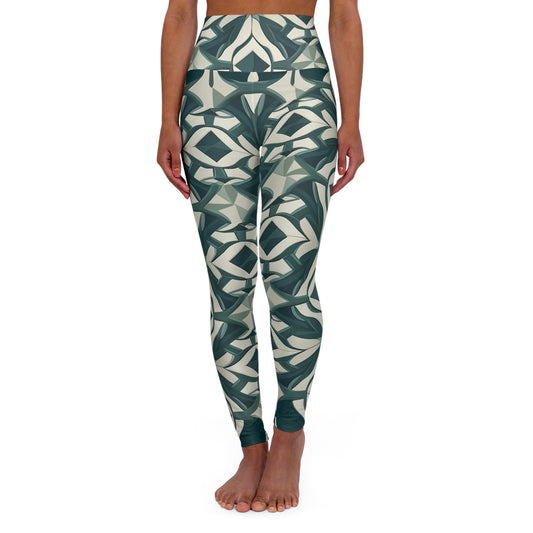 High Waisted Leggings - Colette Florence Trellis