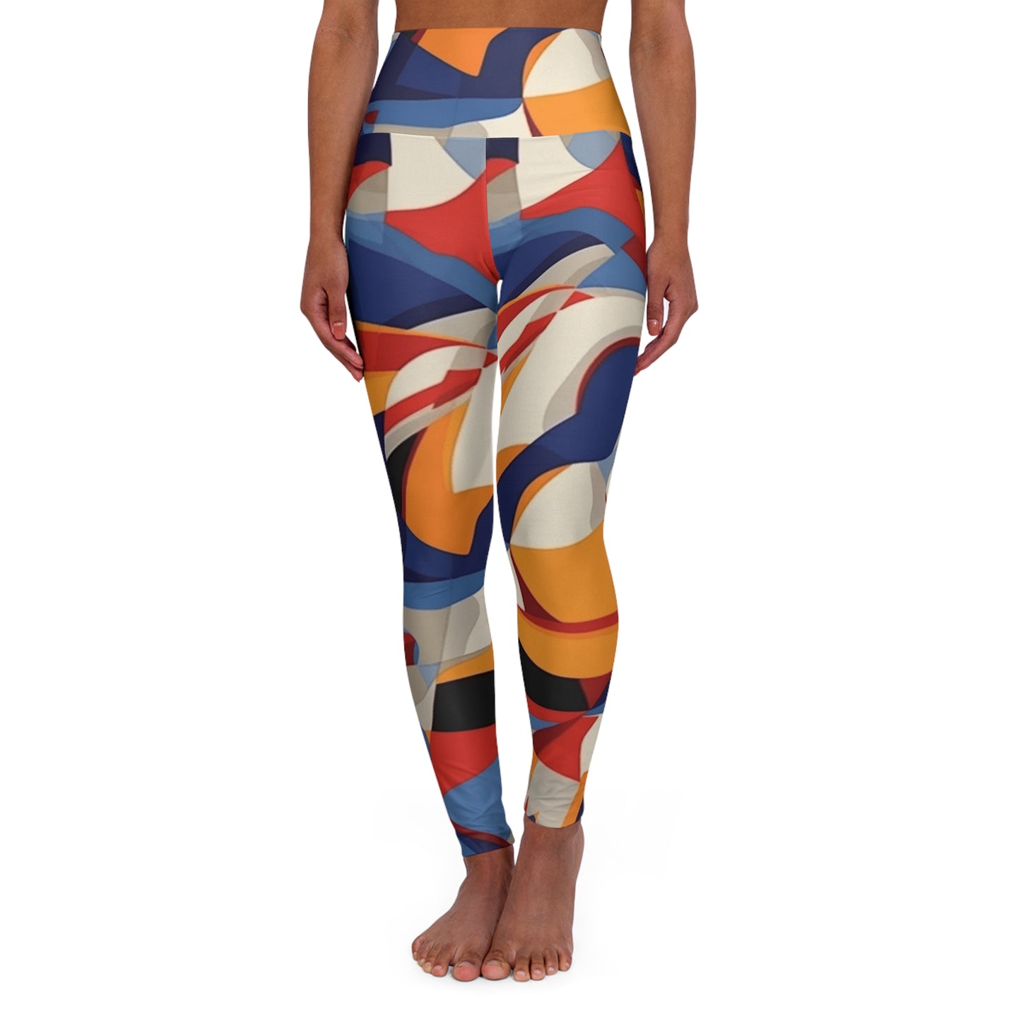 High Waisted Leggings - Nantucket-Comet.