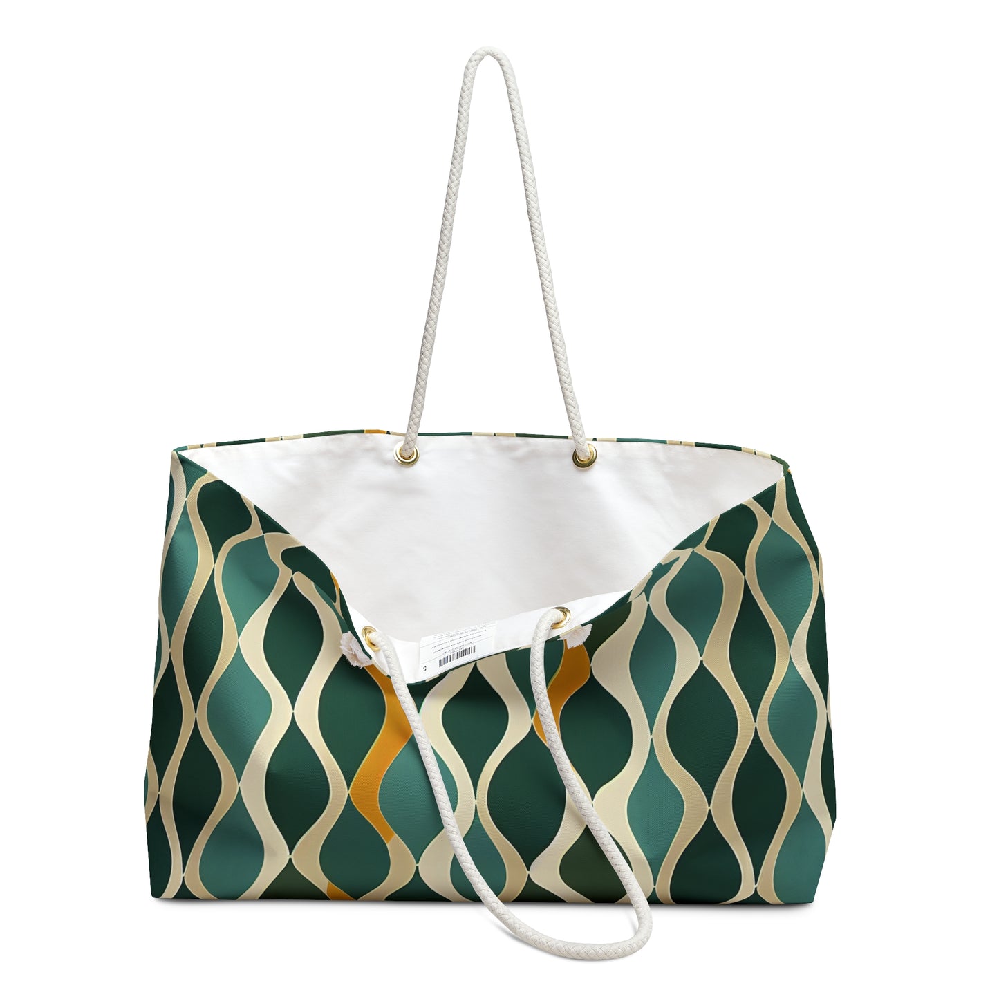 Weekender Bag - Deco Aqua Ringlets