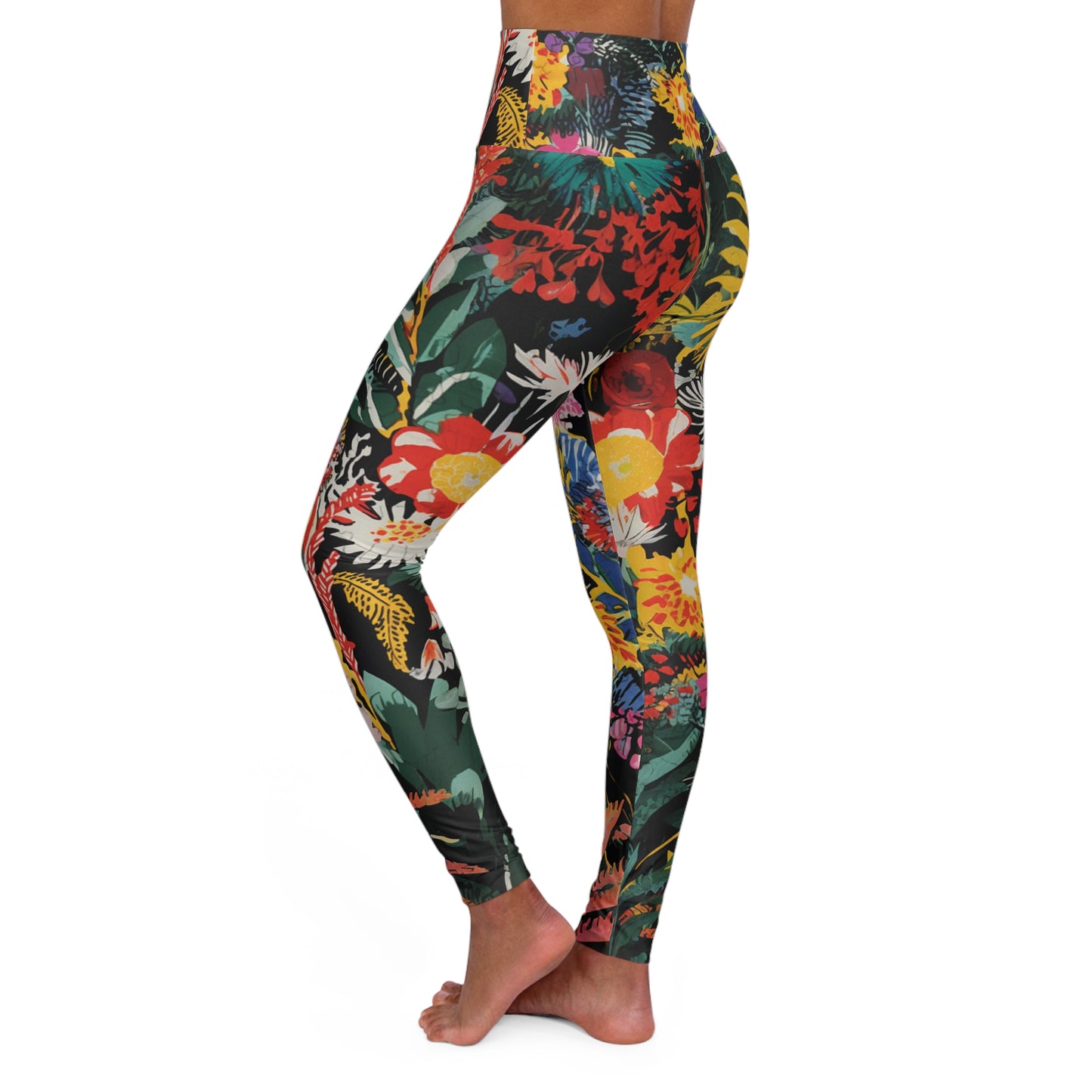 High Waisted Leggings - Vermeer-Brooklyn