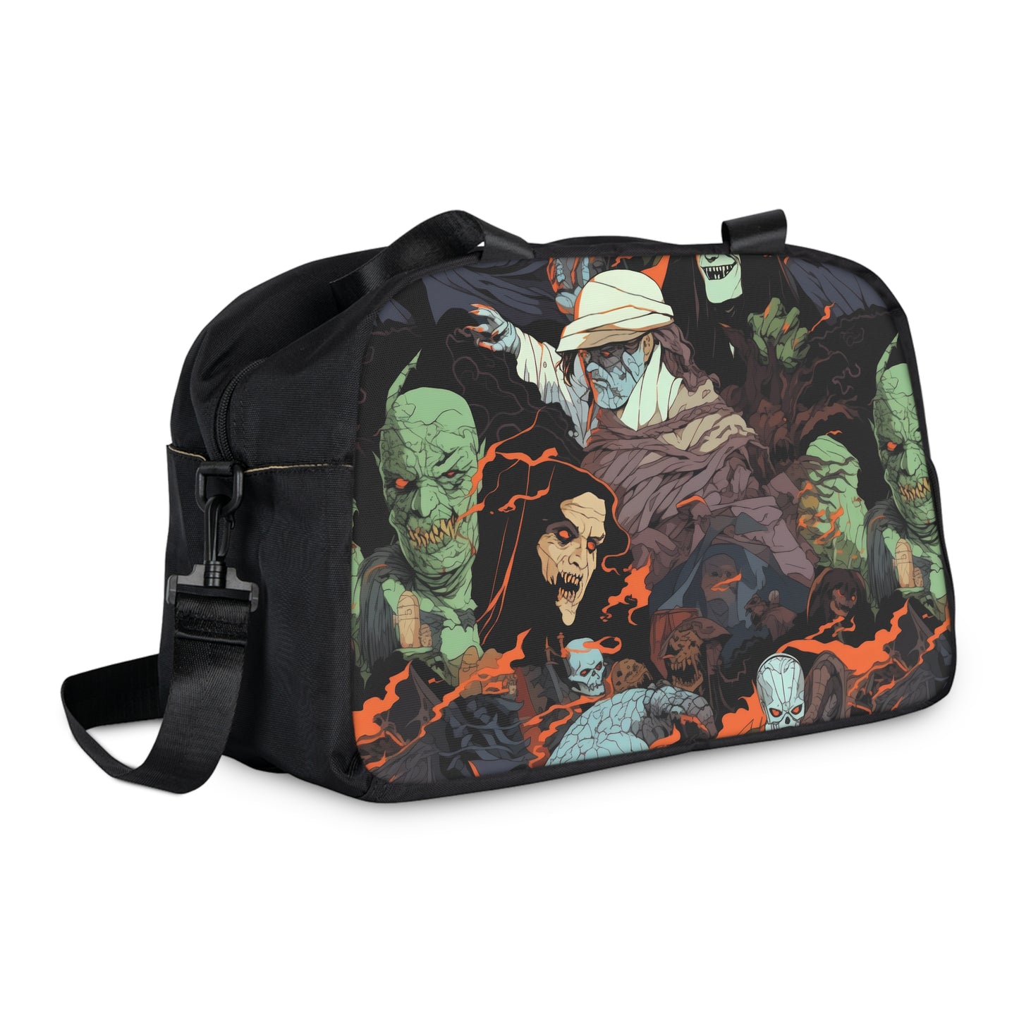 Fitness Handbag - Spooky Monsters Anime Alpha