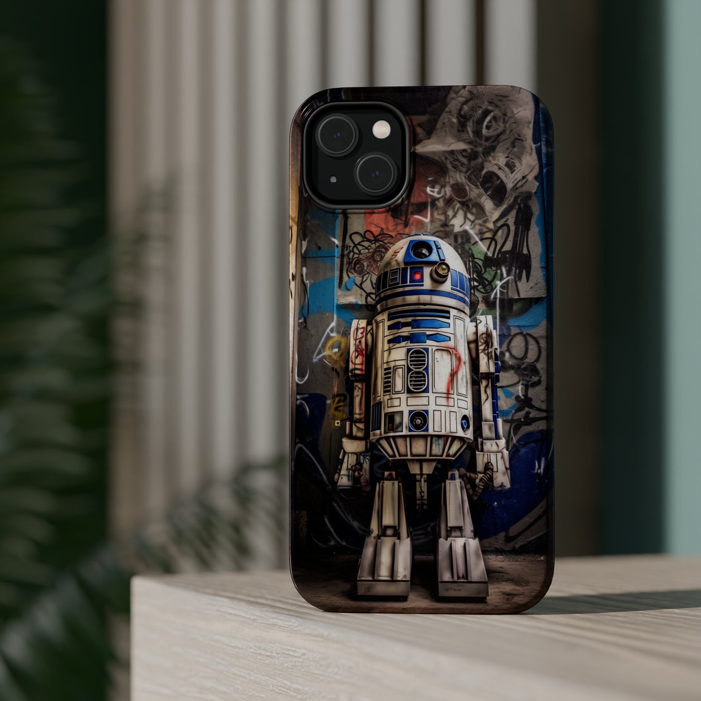 MagSafe Tough iPhone Case - R2D2 1990's Graffiti