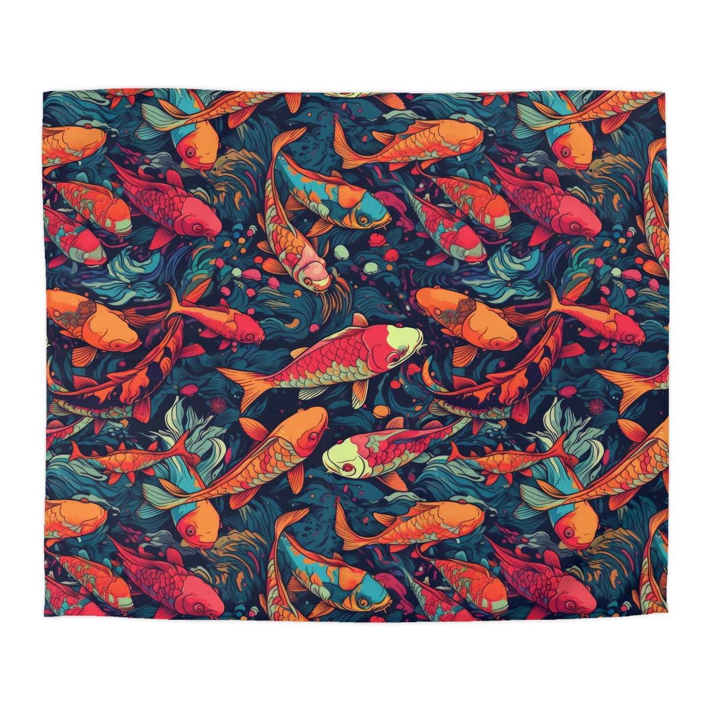 Duvet Cover - Koi Menagerie