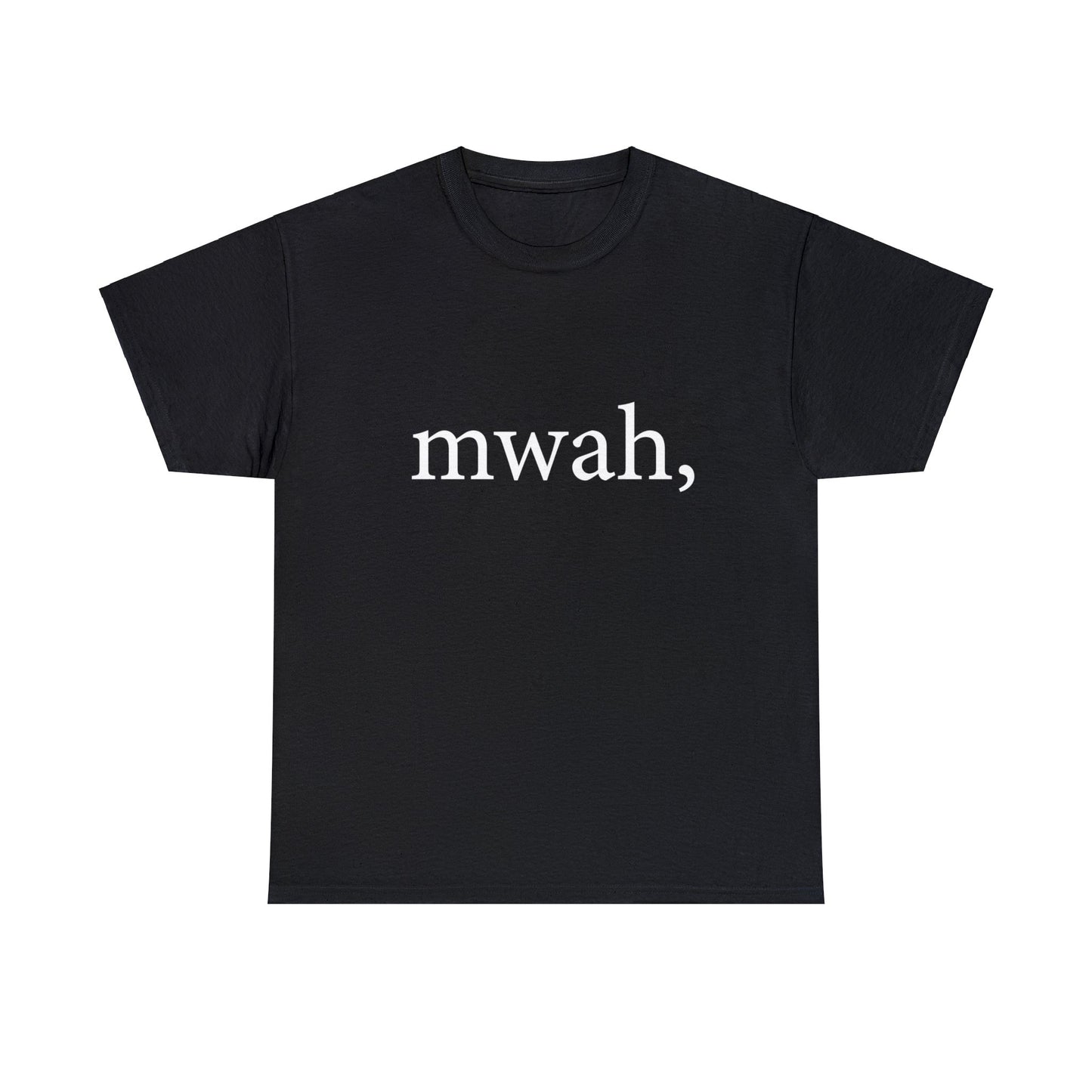 Unisex Heavy Cotton Tee - mwah, no bars.