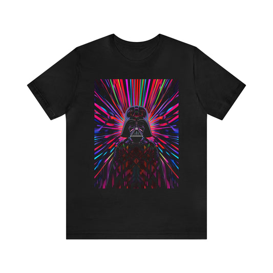 Unisex Jersey Short Sleeve Tee - Darth Vader Op Art Vintage