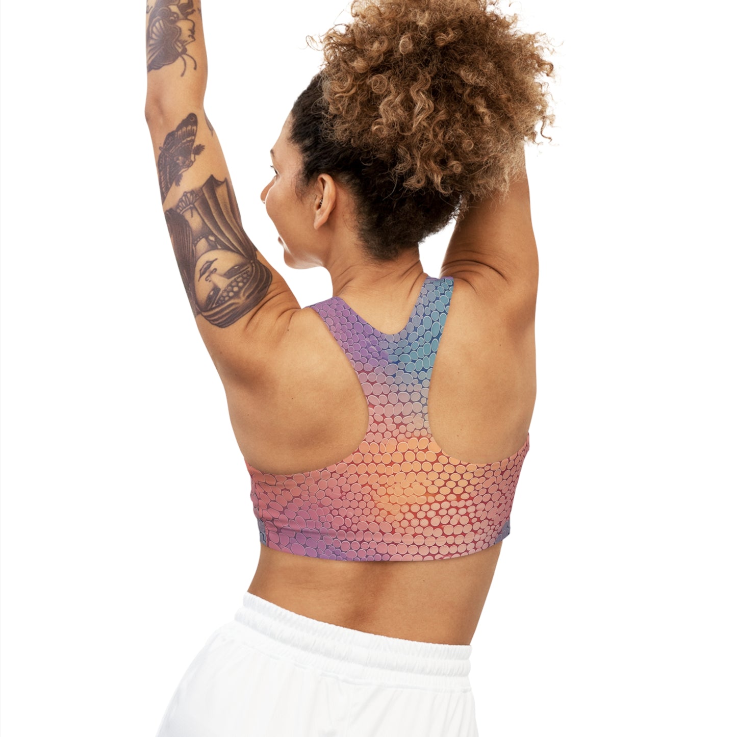 Sports Bra - Tove Florence Pin Dot