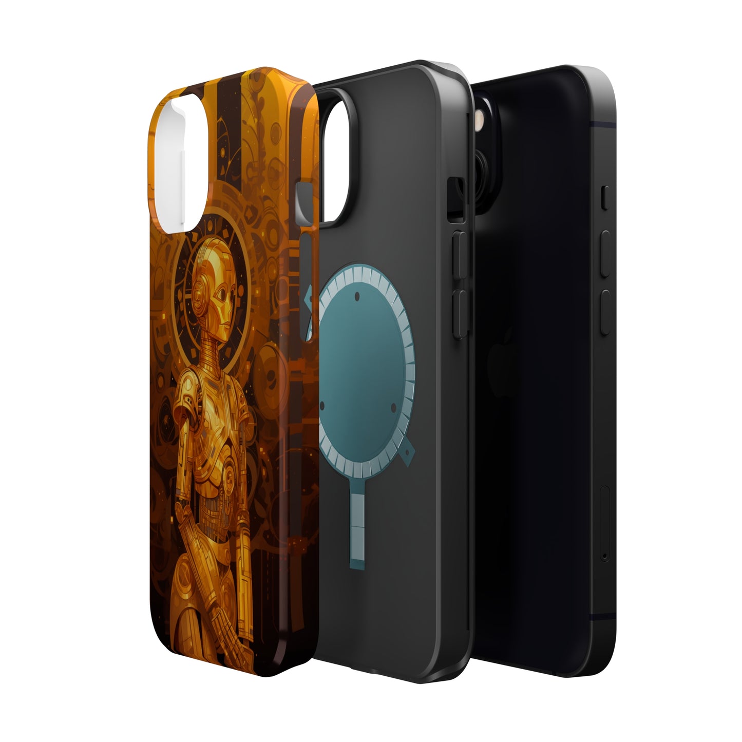 MagSafe Tough iPhone Case - C3P0 Art Nouveau