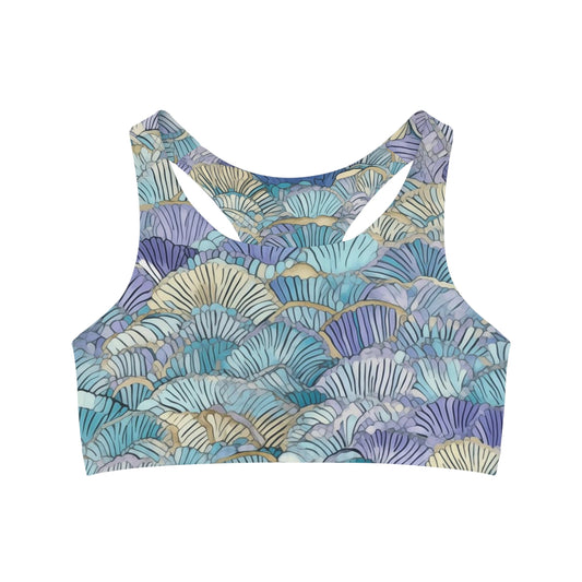 Sports Bra - Quentin Owosso Seersucker