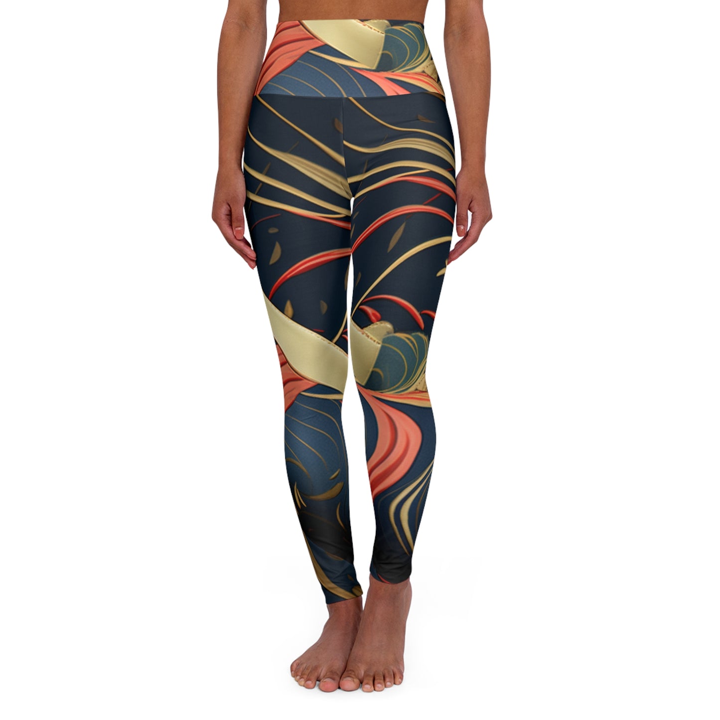 High Waisted Leggings - Amberite