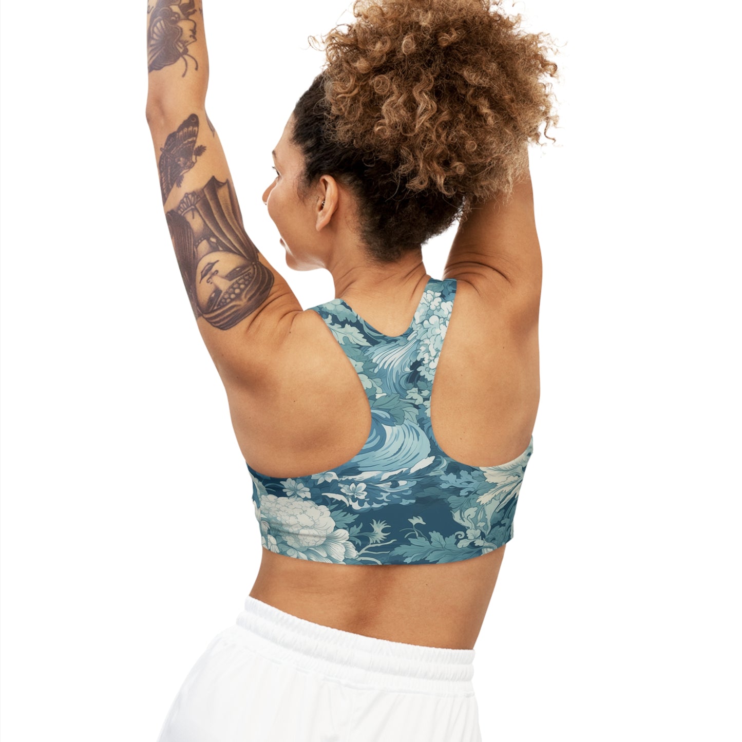 Sports Bra - Modern Parisian Jouy