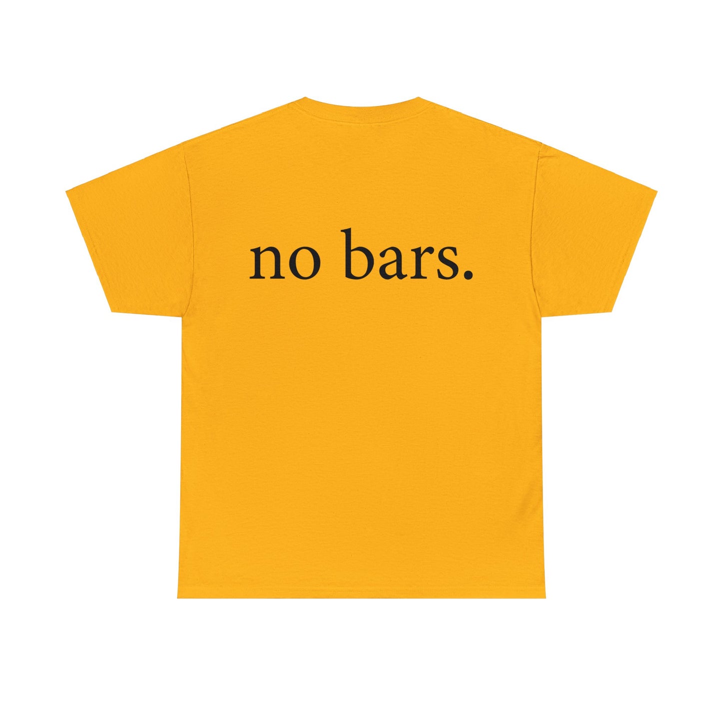 Unisex Heavy Cotton Tee - mwah, no bars.