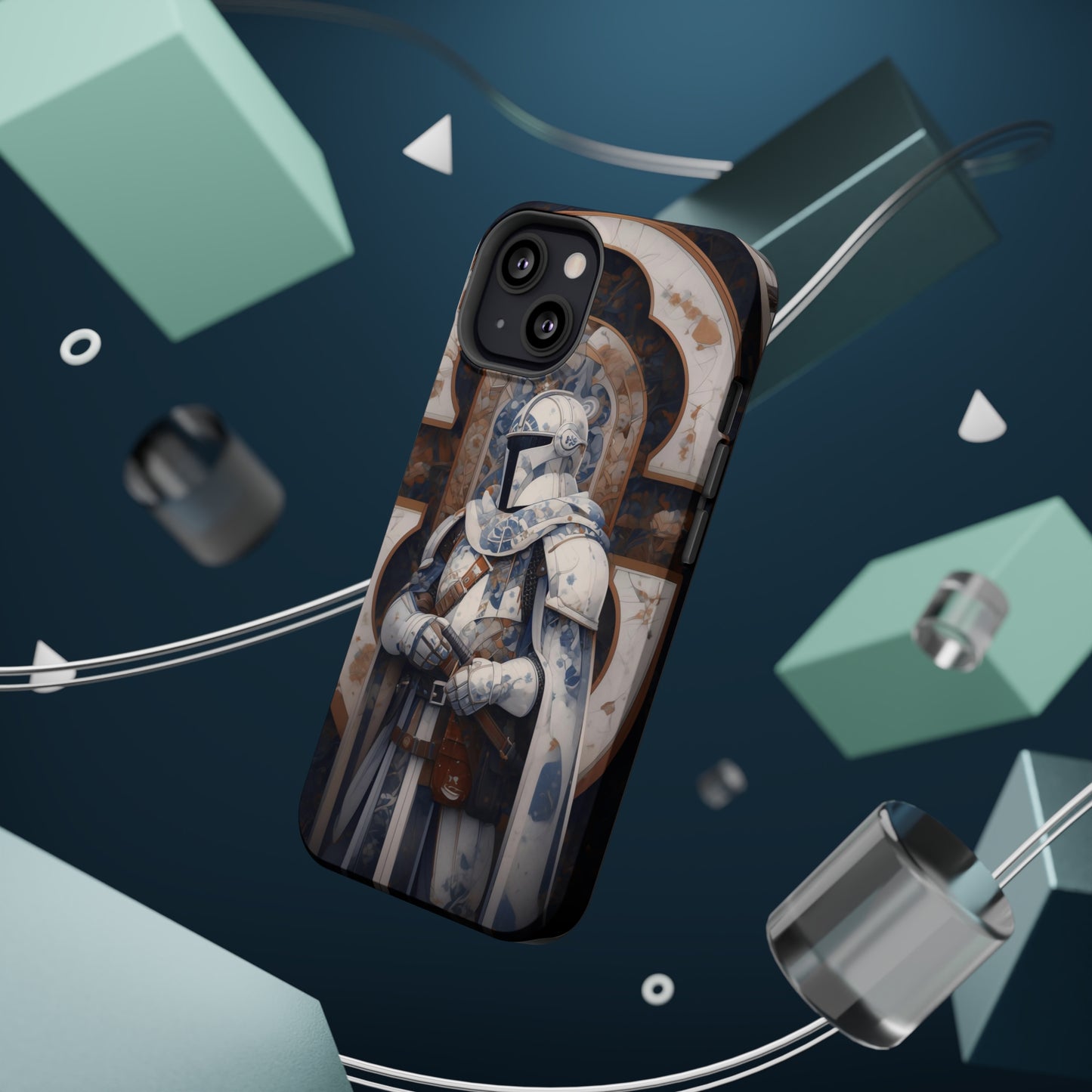 MagSafe Tough iPhone Case - Snow trooper Renaissance Painting