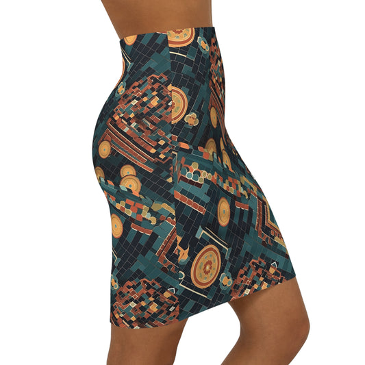 Mini Skirt - Empire in Repose