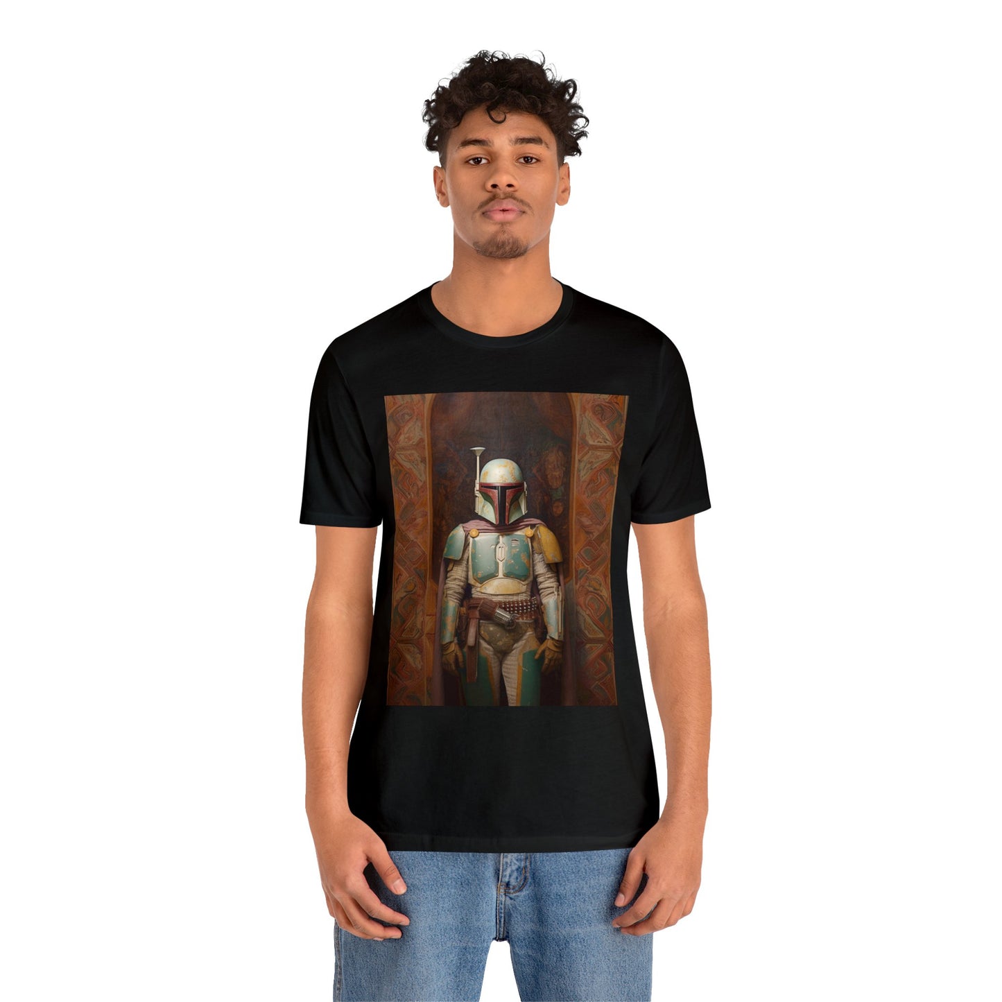 Unisex Jersey Short Sleeve Tee - Boba FettRoller blading