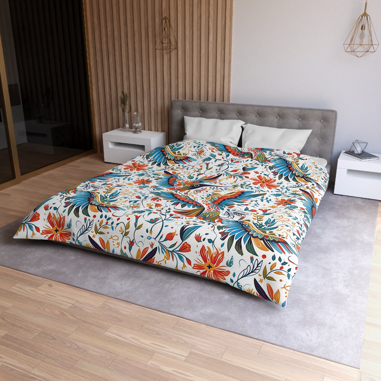 Duvet Cover - Colibri Abstract