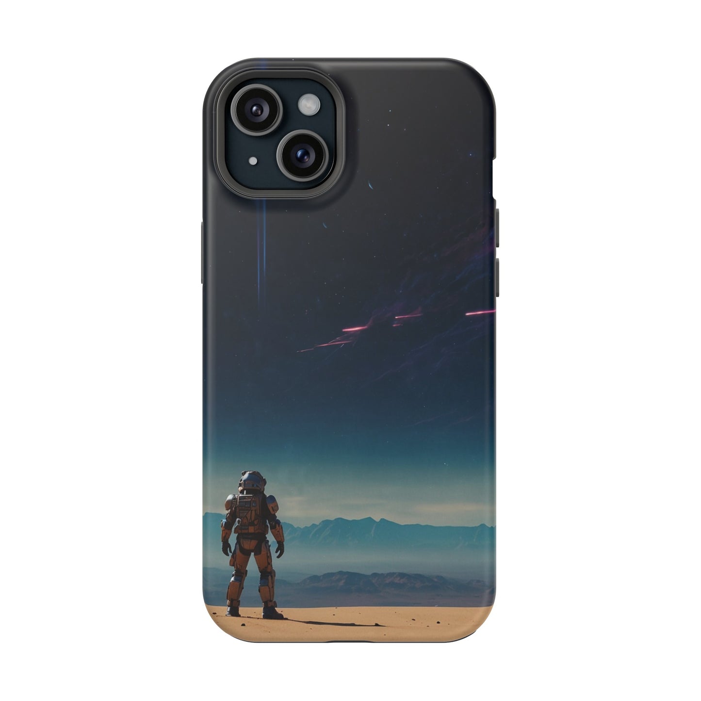 MagSafe Tough iPhone Case - Galactic Synthwave