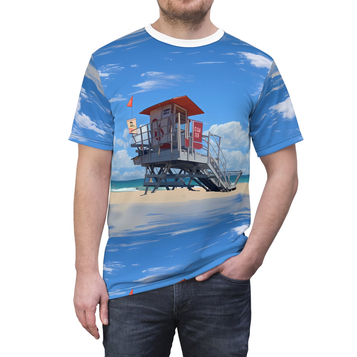 Unisex Tee Shirt - Love and Santa Monica