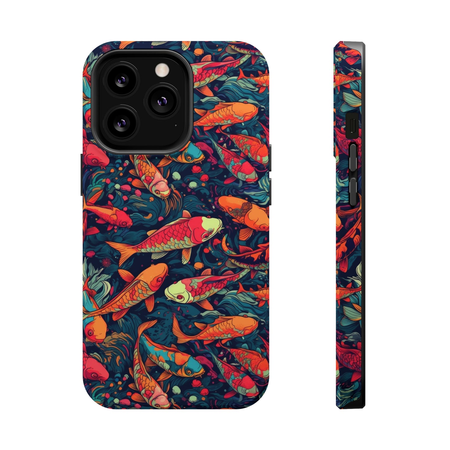 MagSafe Tough iPhone Case - Koi Menagerie