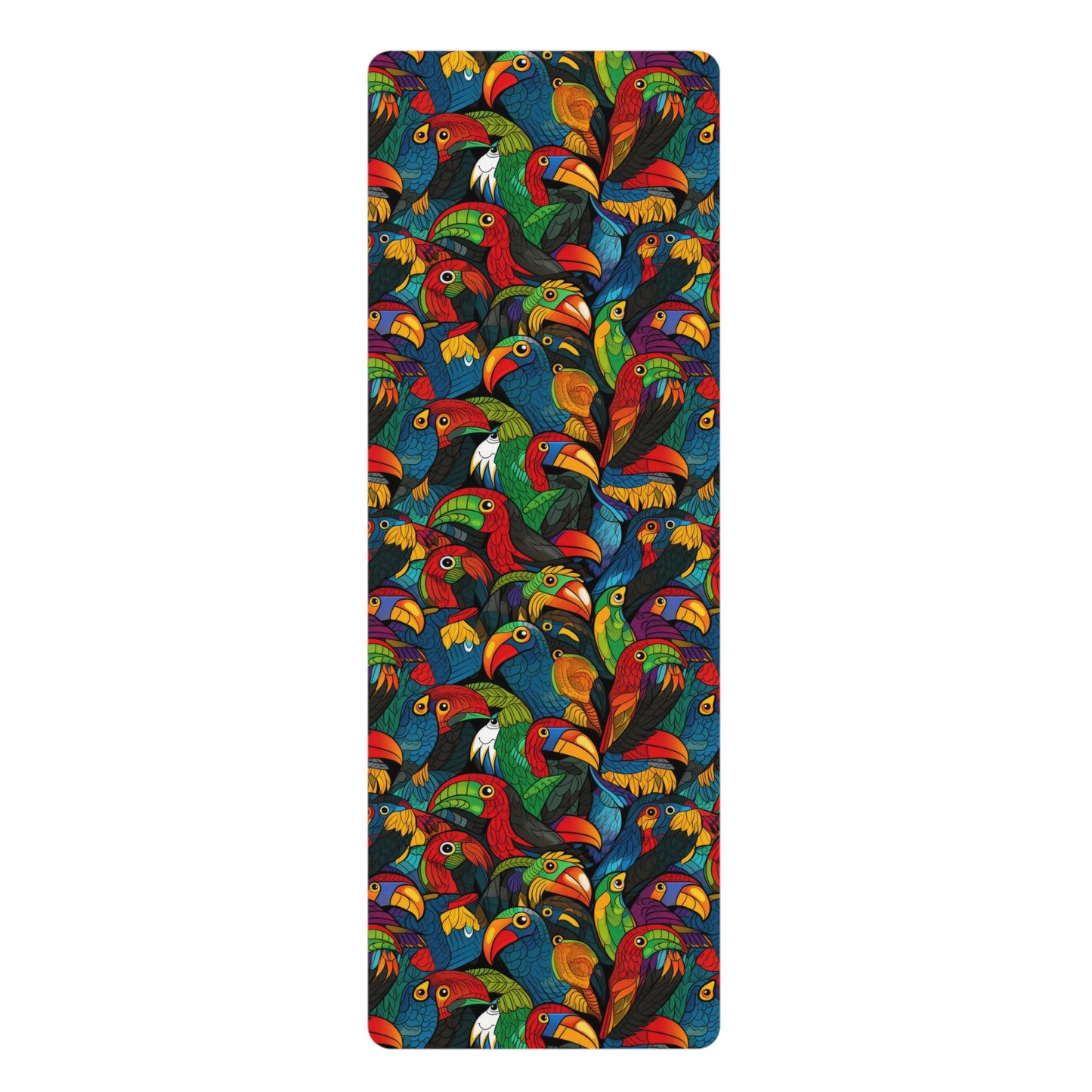 Rubber Yoga Mat- Toucan Clan