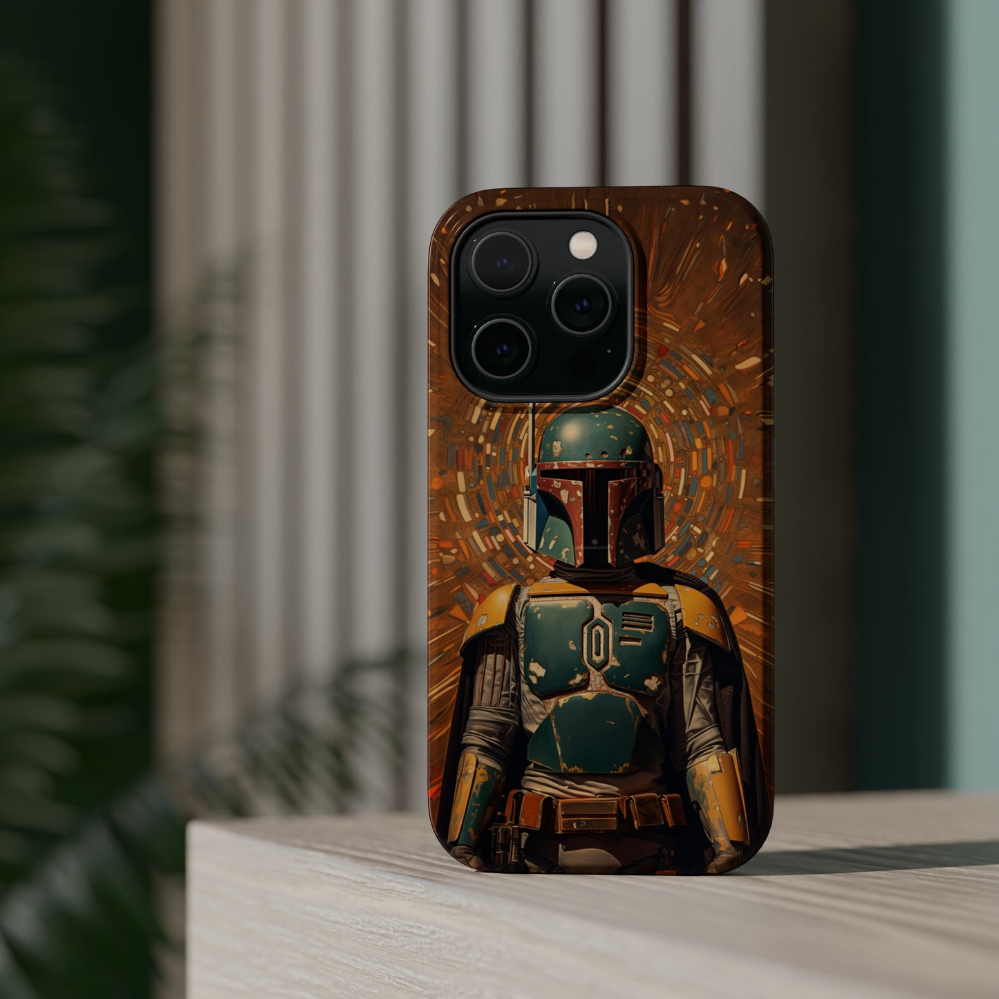 MagSafe Tough iPhone Case - Boba Fett Dadaism