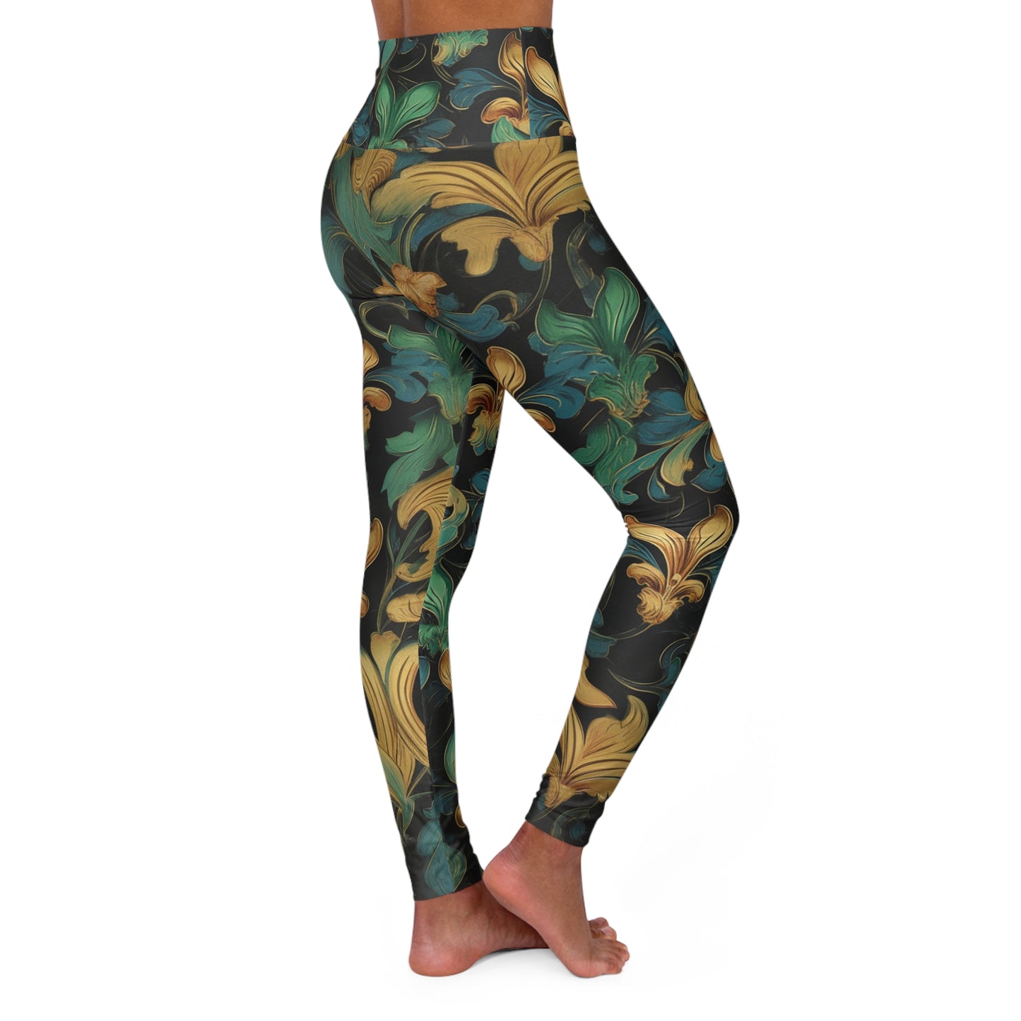 High Waisted Leggings - VanGoghianAscetic