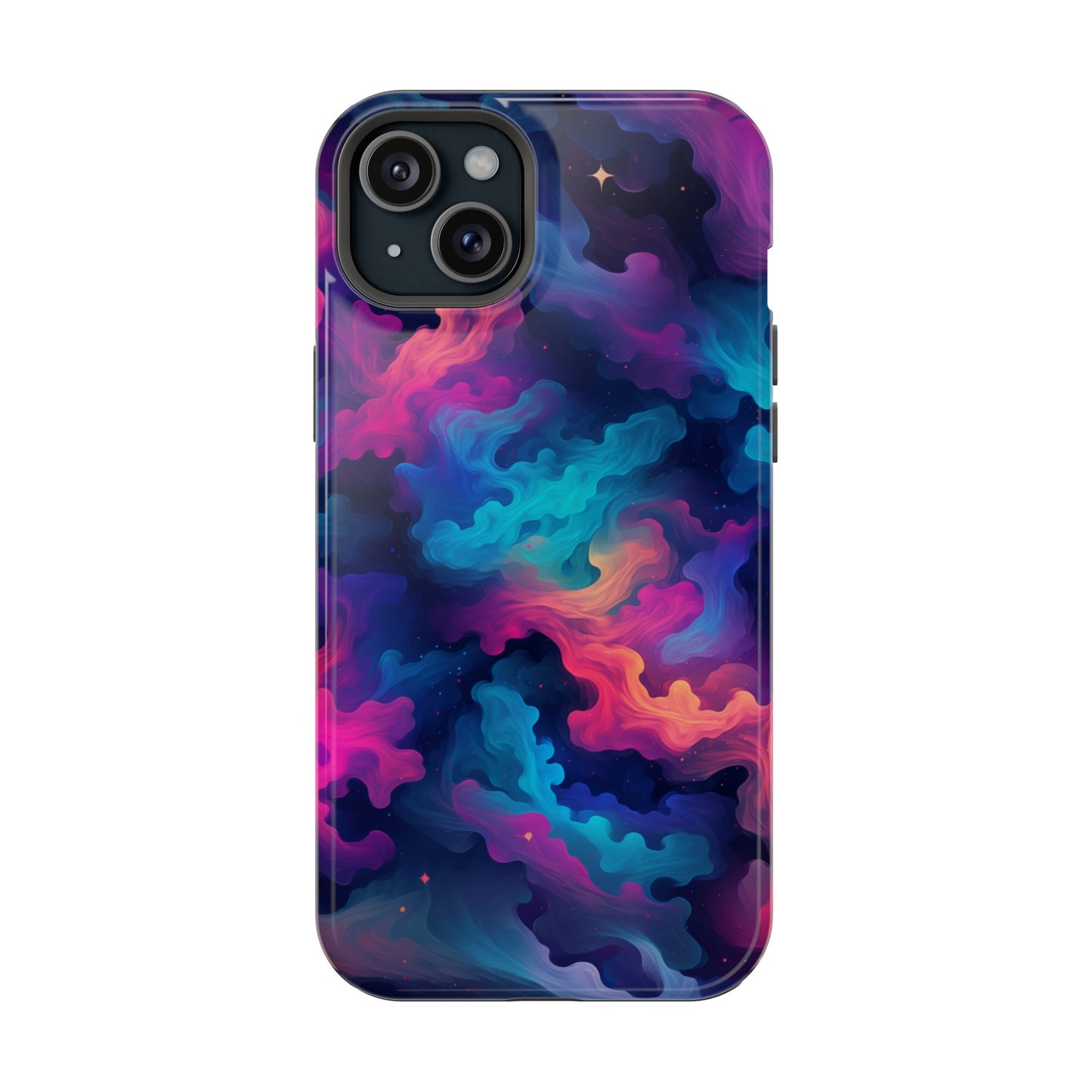 MagSafe Tough iPhone Case - Neon Nebula