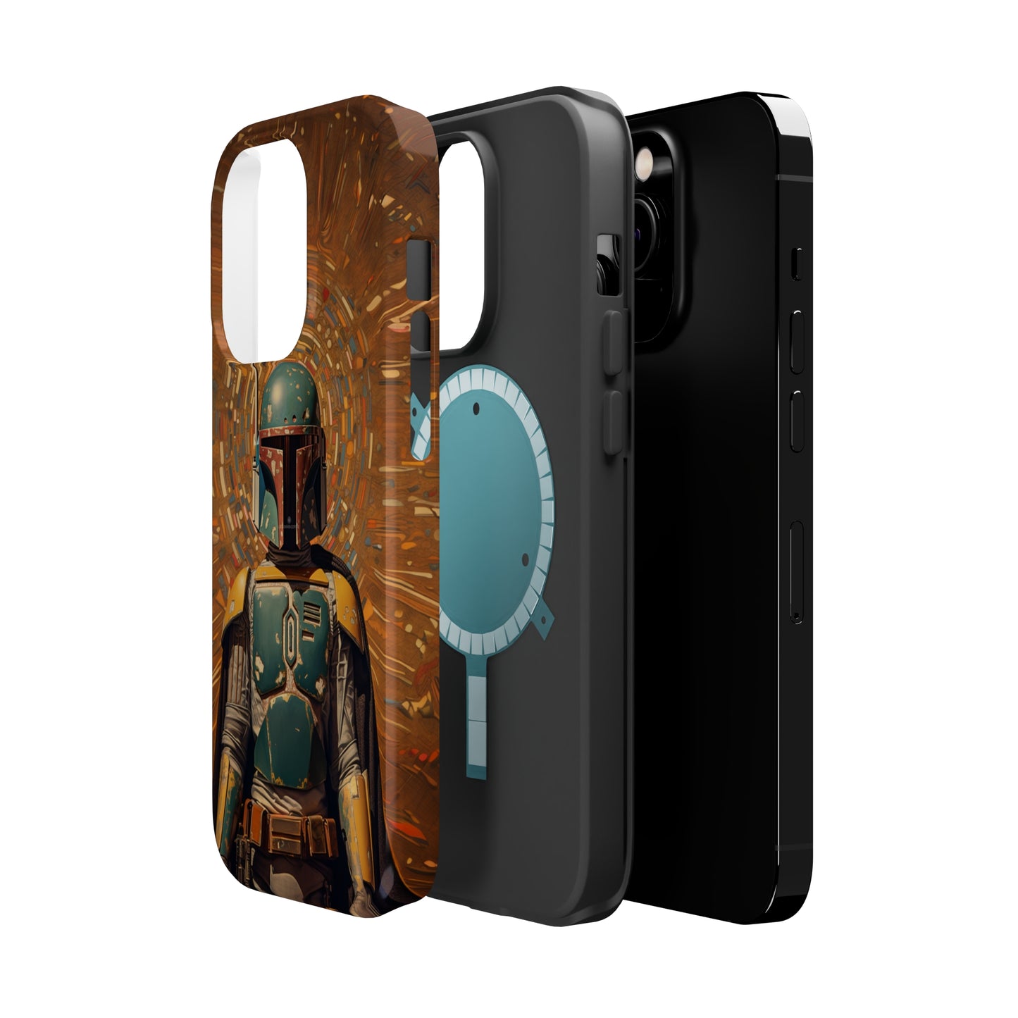 MagSafe Tough iPhone Case - Boba Fett Dadaism