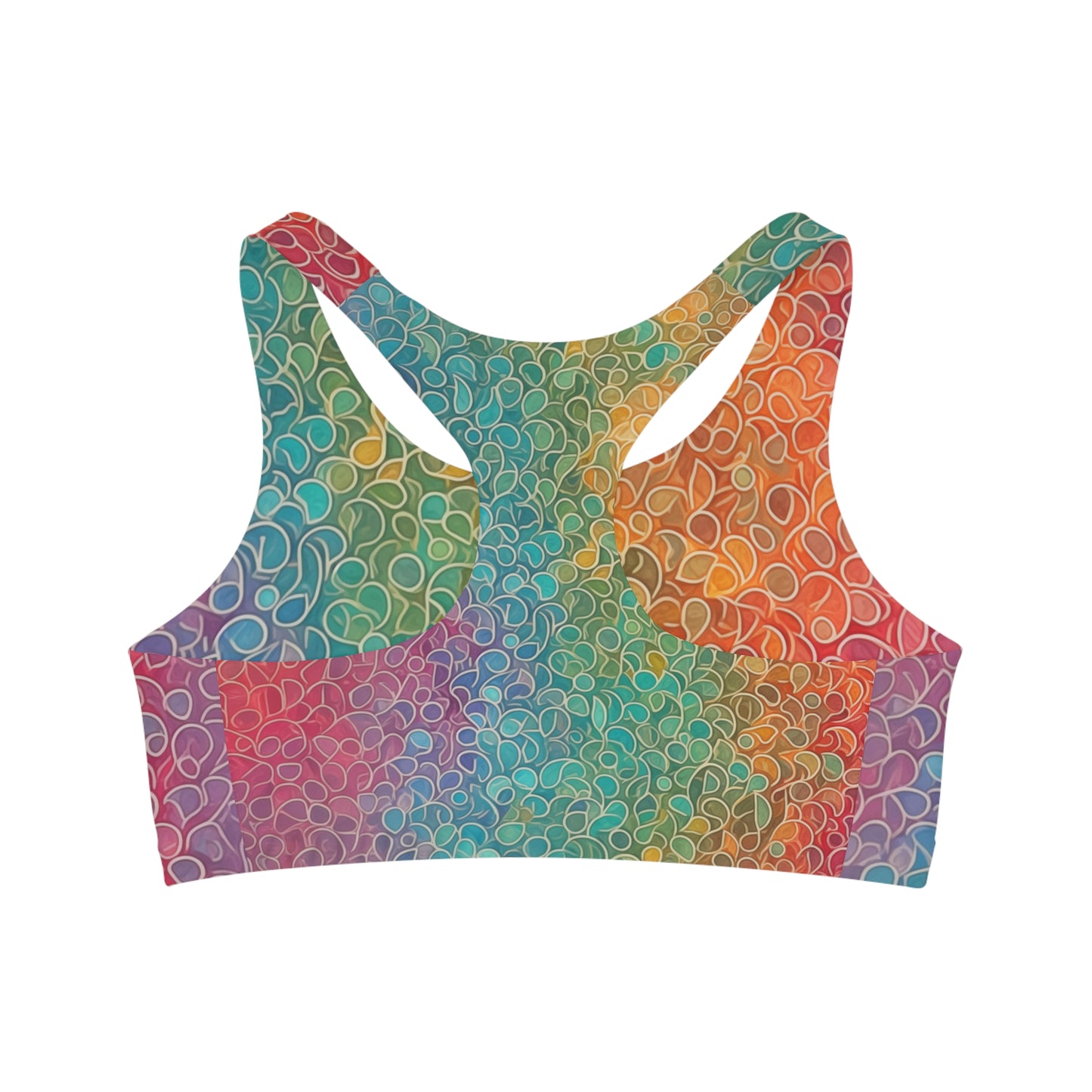 Sports Bra - Pointillist Paris