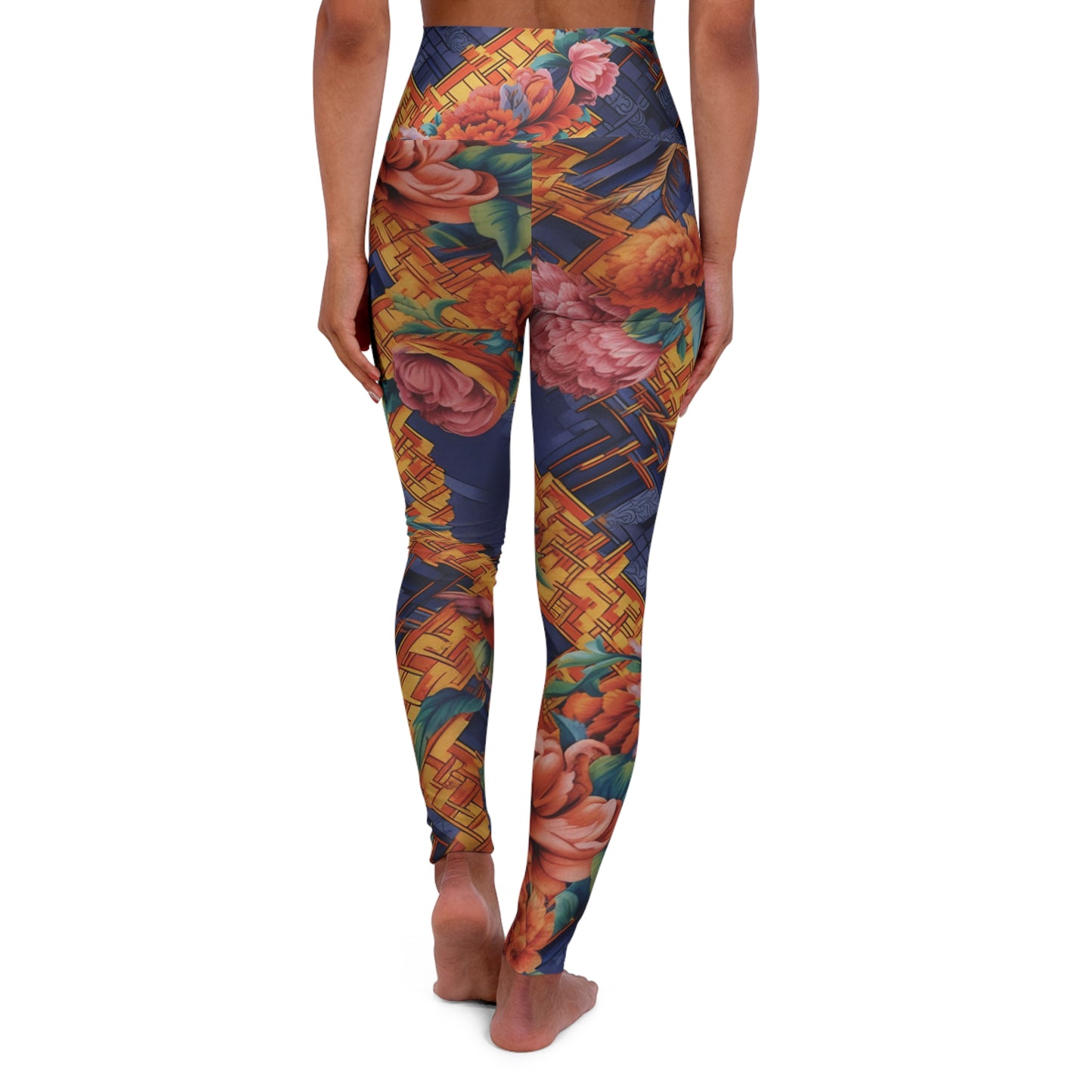 High Waisted Leggings - Haarlem-Hals.