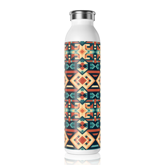 Slim Water Bottle - Orvyn Aix en Provence Aztec