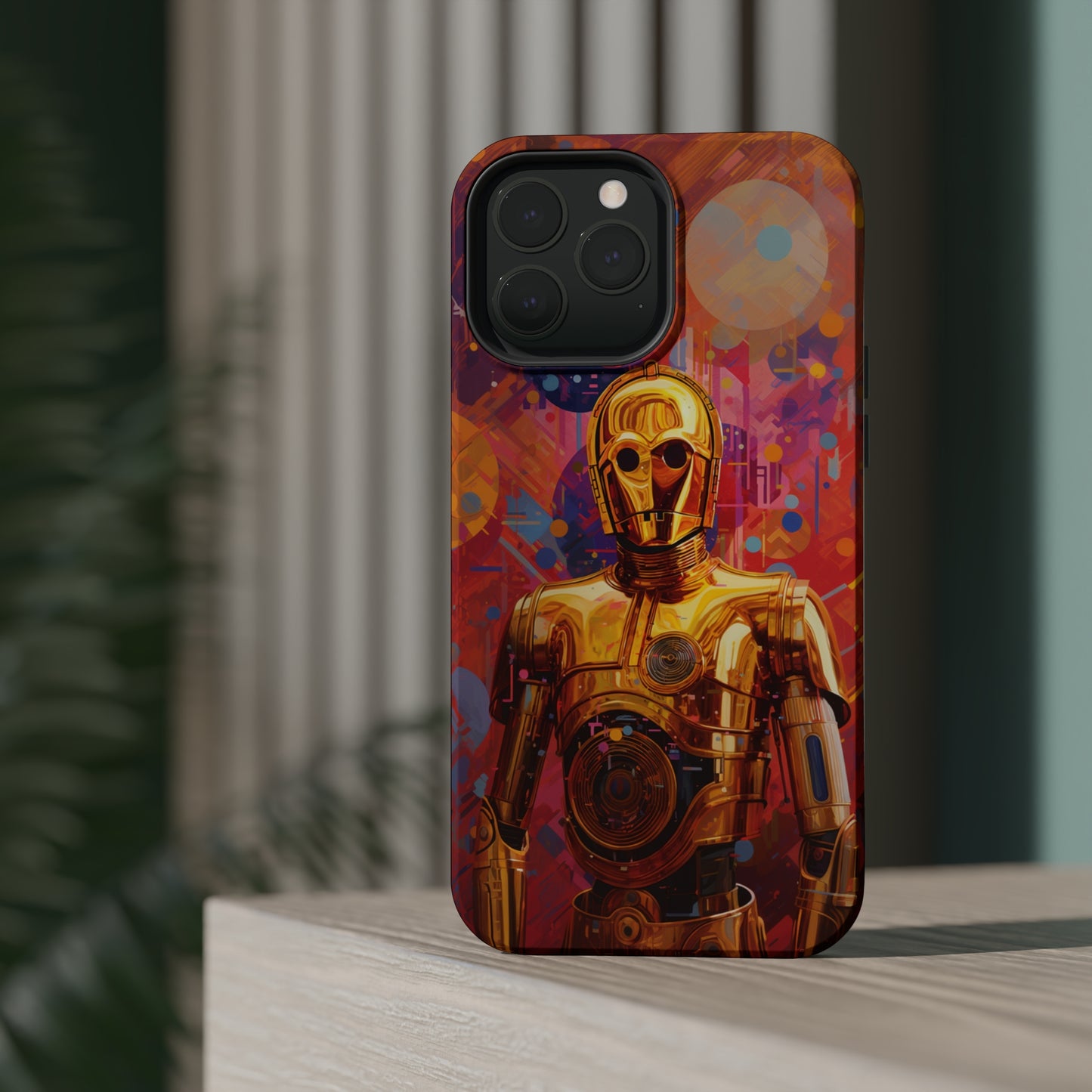 MagSafe Tough iPhone Case - C3P0 Fauvism