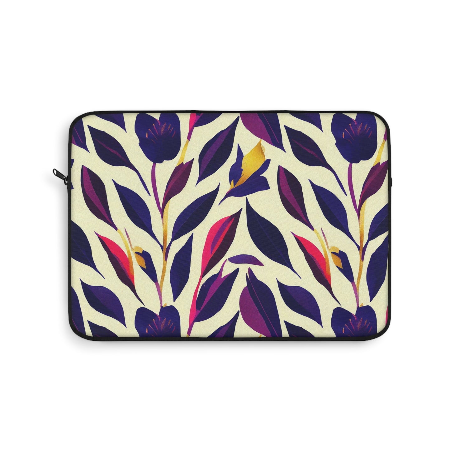 Laptop Sleeve - Violet Flourish Damask