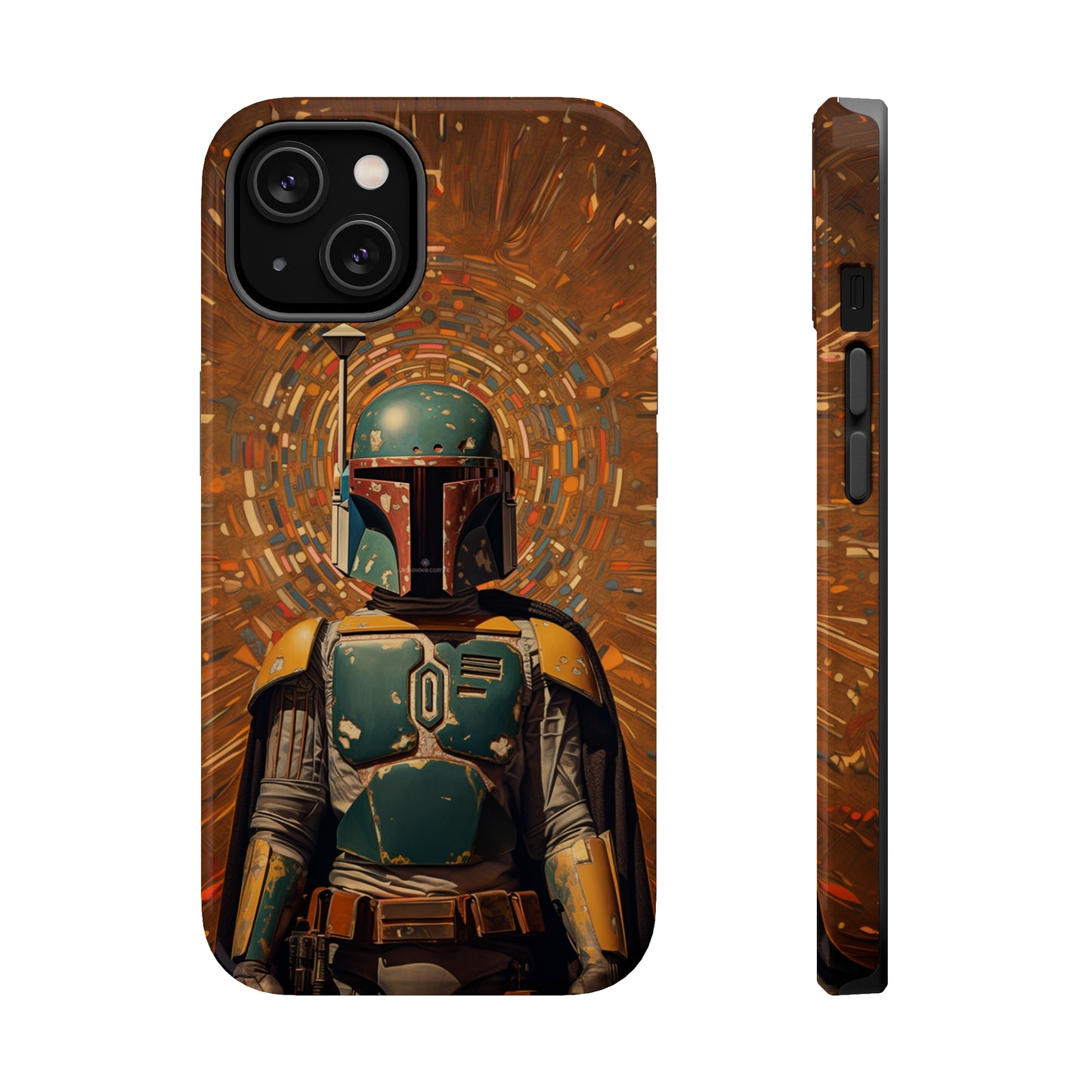 MagSafe Tough iPhone Case - Boba Fett Dadaism