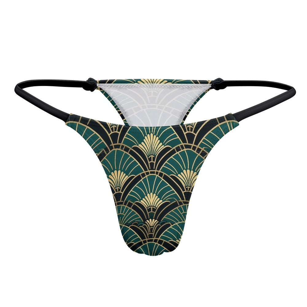 Women's Thin Thong - Aurora Deco