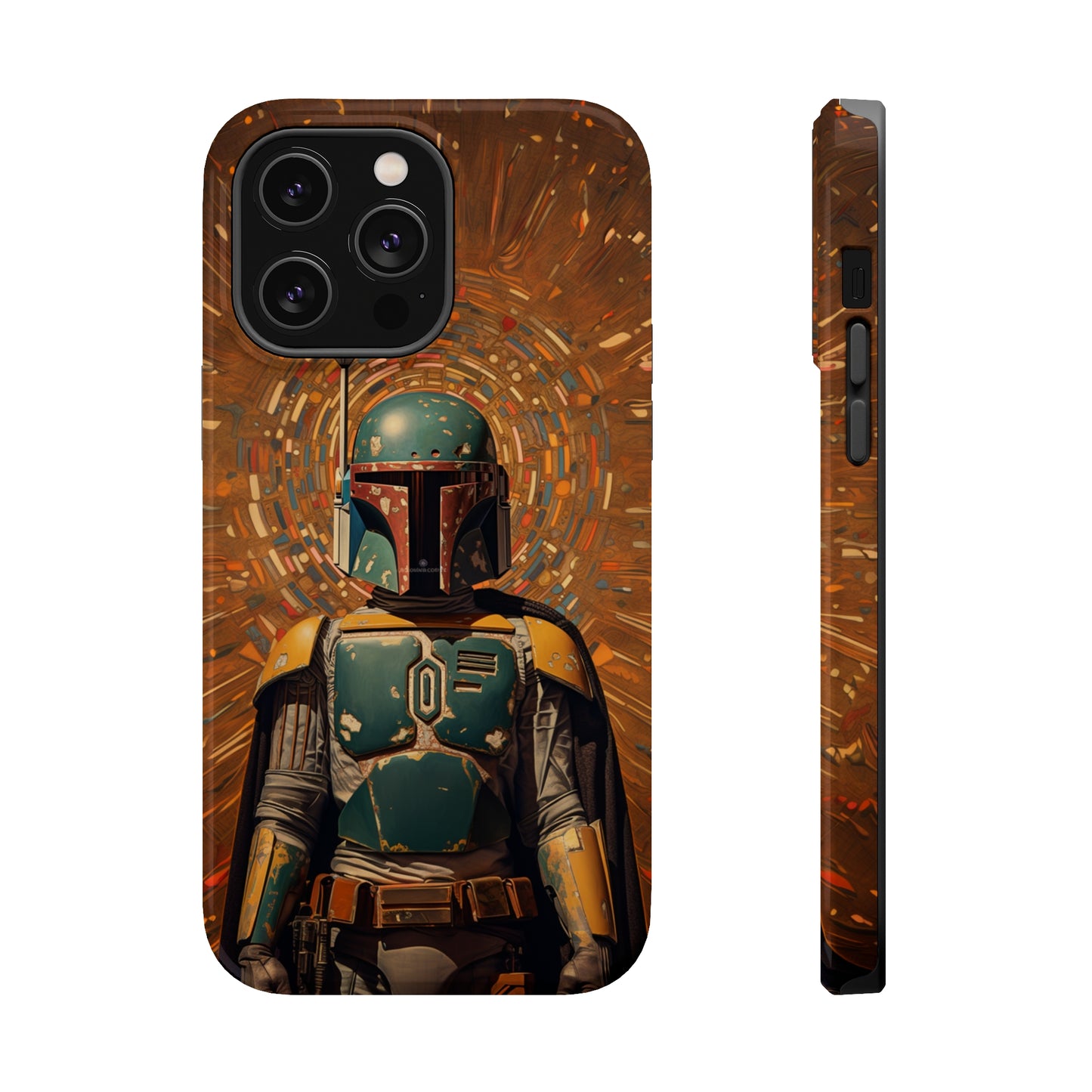 MagSafe Tough iPhone Case - Boba Fett Dadaism