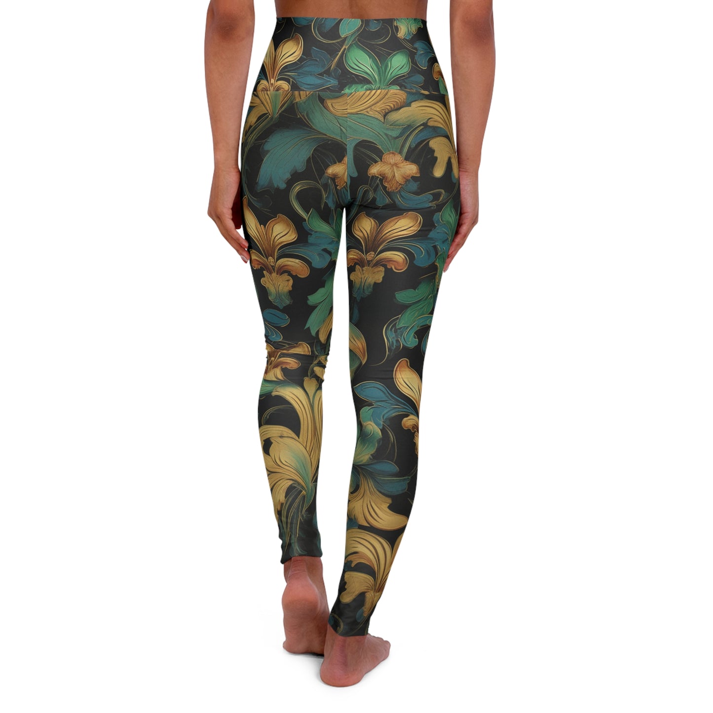 High Waisted Leggings - VanGoghianAscetic