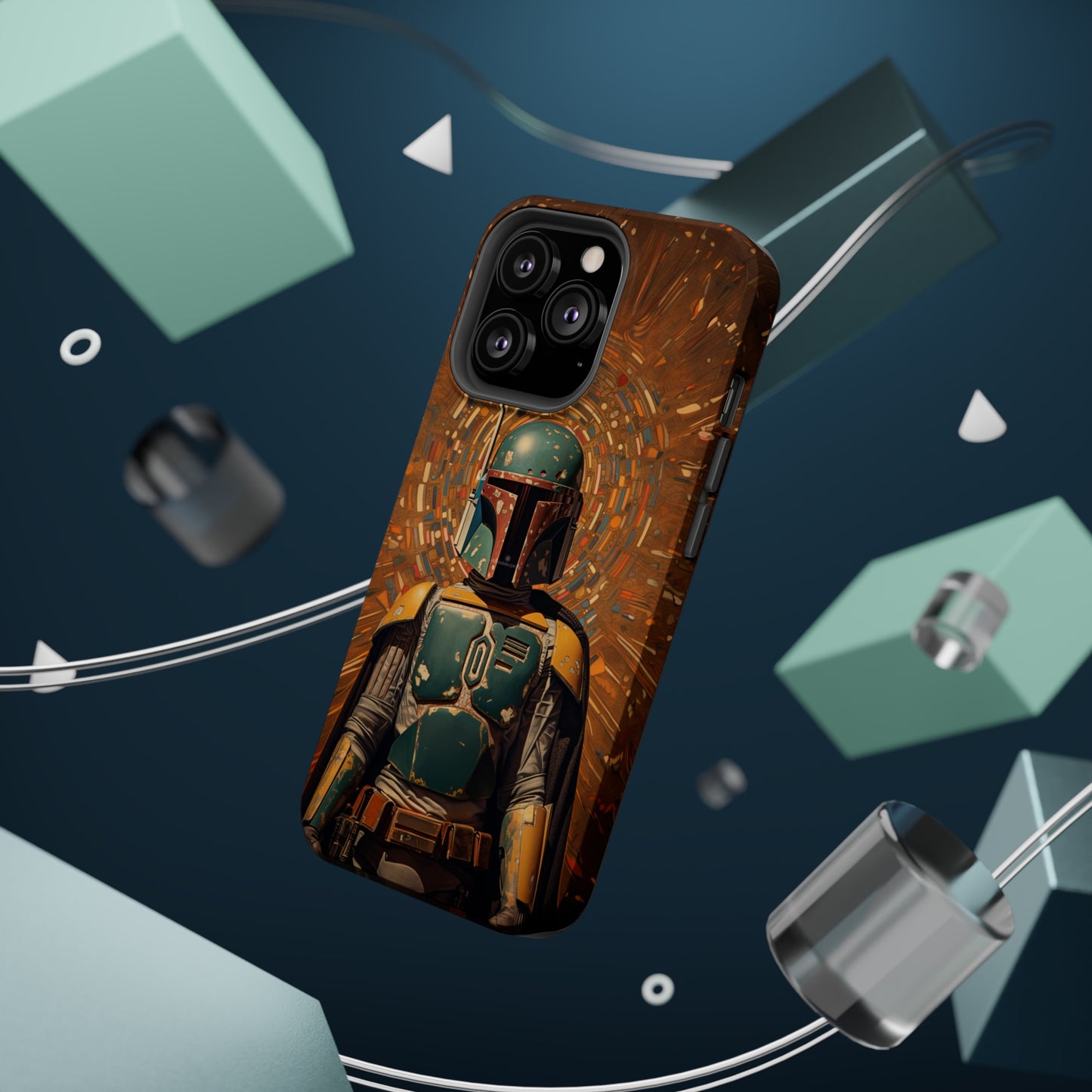 MagSafe Tough iPhone Case - Boba Fett Dadaism