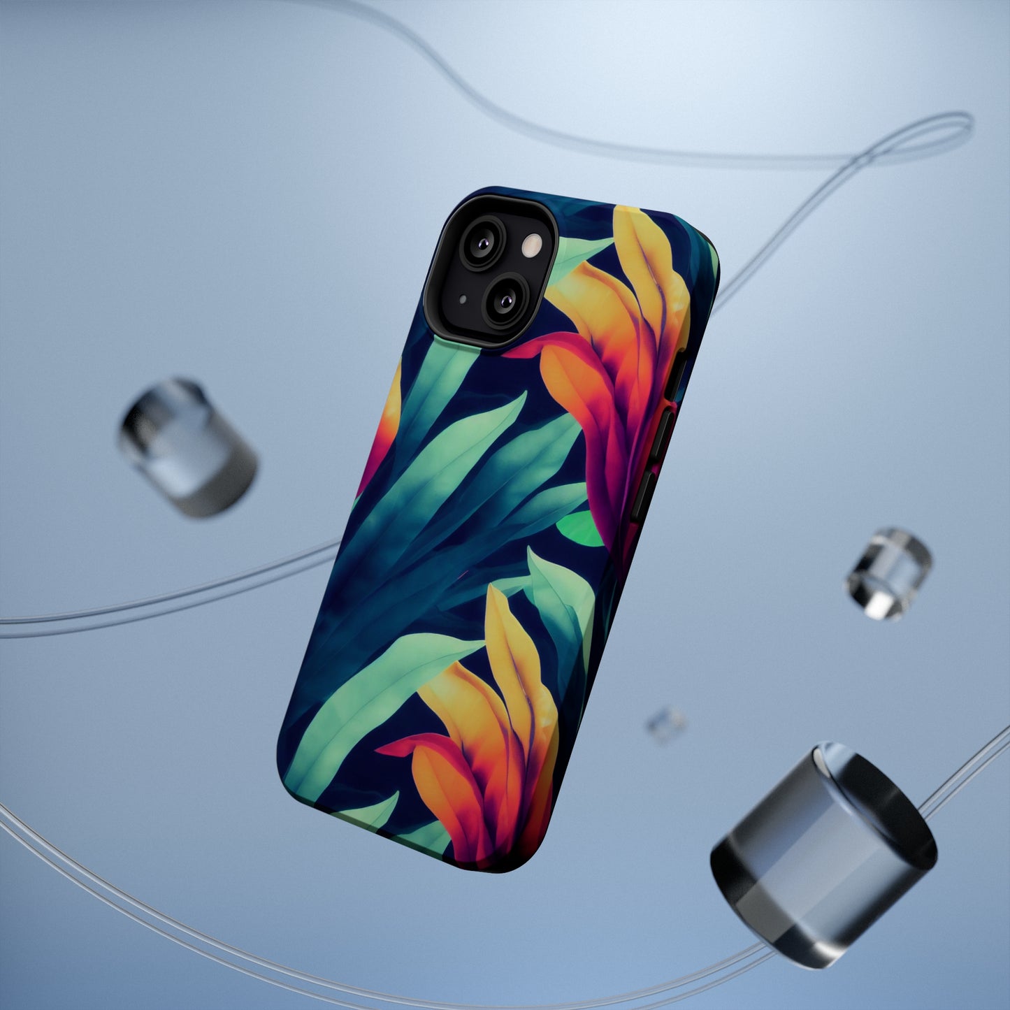 MagSafe Tough iPhone Case - Tropical Oasis