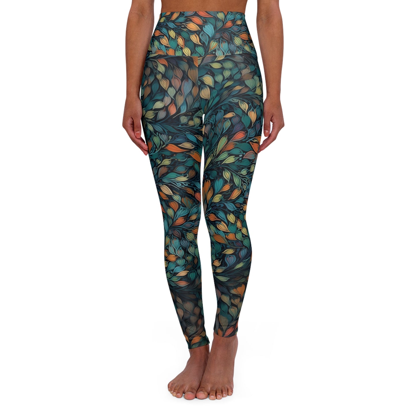 High Waisted Leggings - Bodil Bremen Batik