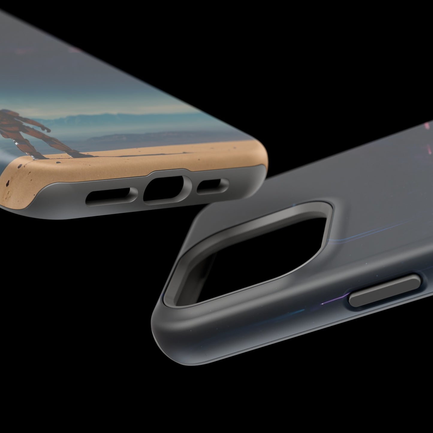 MagSafe Tough iPhone Case - Galactic Synthwave