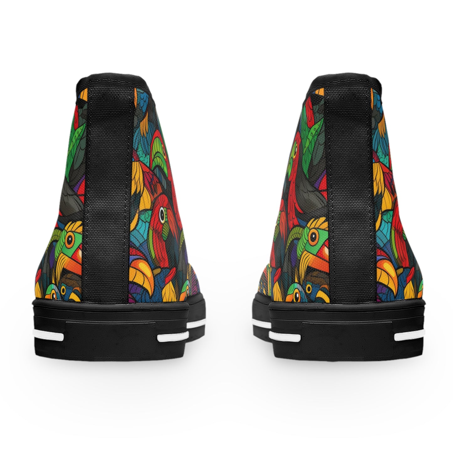 Women's High Top Sneakers - Toucan Clan