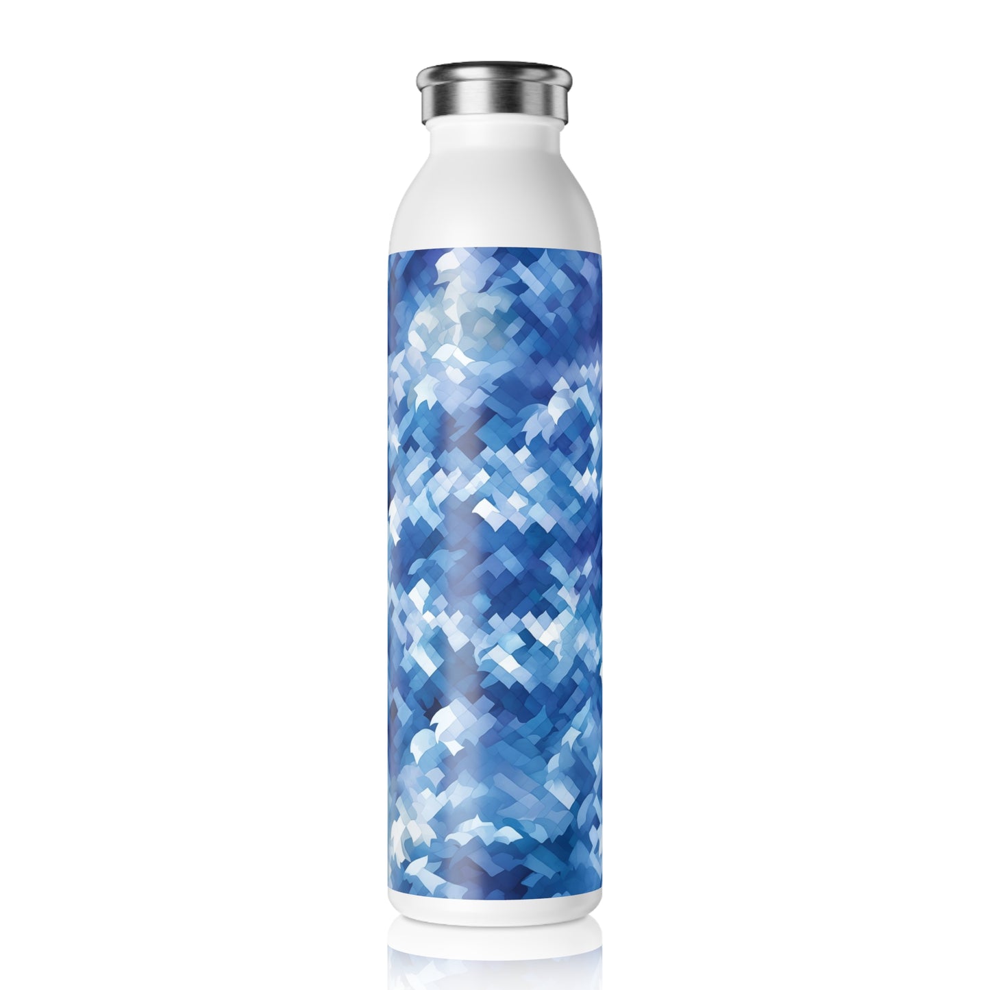 Slim Water Bottle - Bard Balasana Shibori