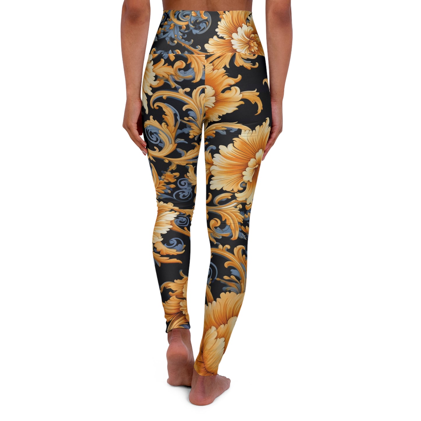 High Waisted Leggings - Vermeer-Farnham.