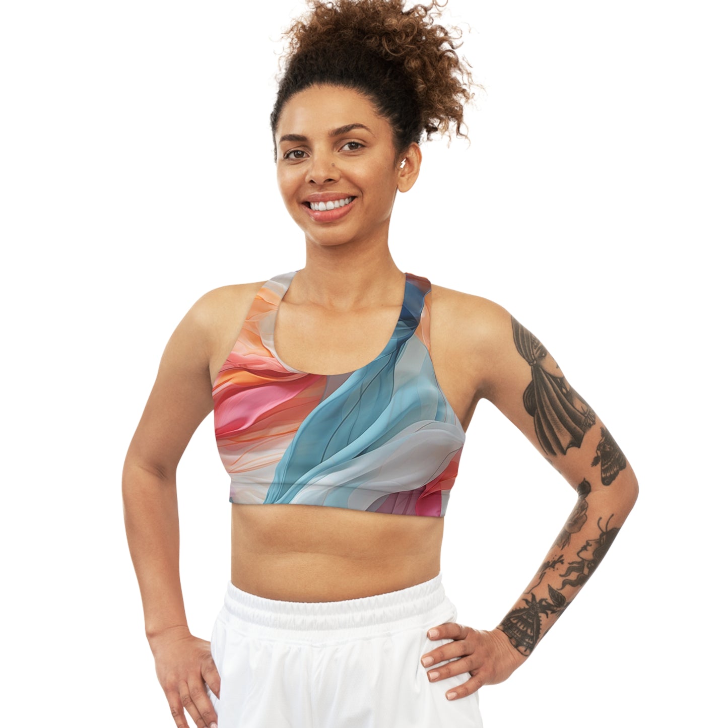 Sports Bra - Luthera Balasana Stripes