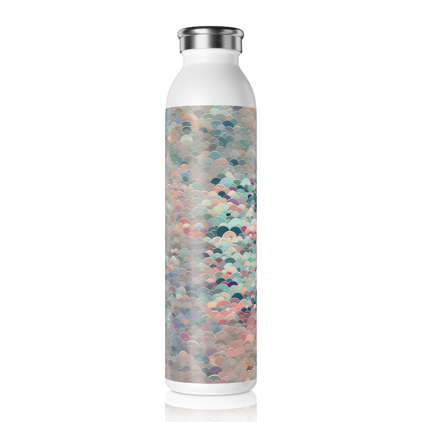 Slim Water Bottle - Elric Giverny Retro