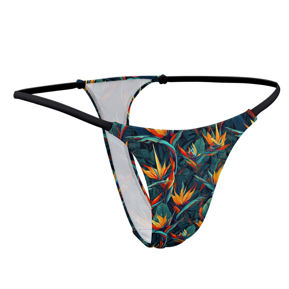 Women's Thin Thong - Bird of Paradise