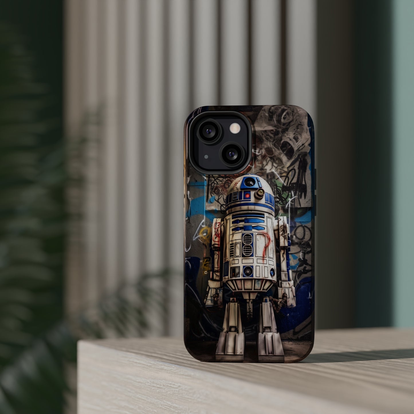 MagSafe Tough iPhone Case - R2D2 1990's Graffiti