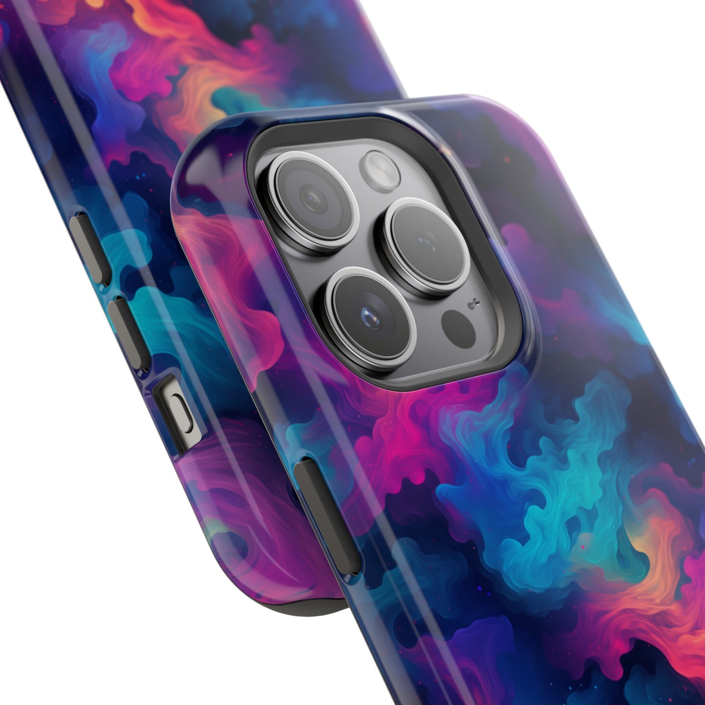 MagSafe Tough iPhone Case - Neon Nebula