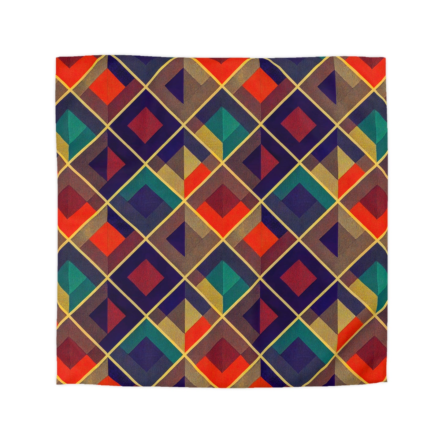 Duvet Cover - Herringbone Kaleidoscope